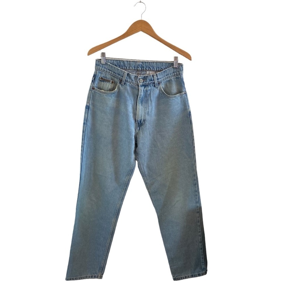 Calvin Klein Vintage Standard Straight Fit Jeans Unisex - Picture 3 of 13